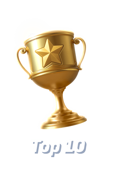 Platz unter den TOP 10 in einem Turnier
